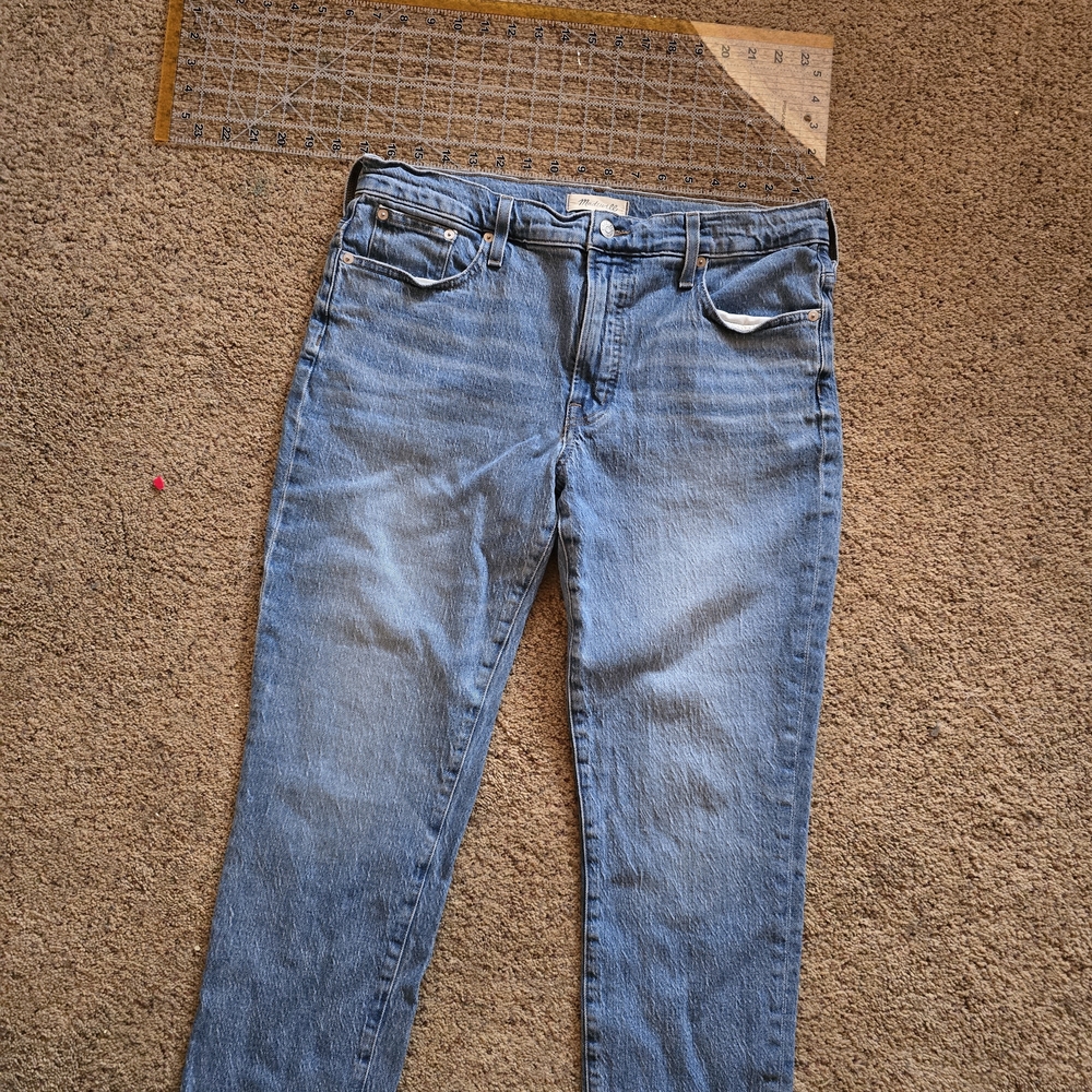 Madewell Perfect Vintage Jean Raw Hem 12(31) - Picture 2 of 5